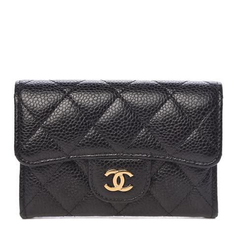 chanel card holder dimensions|Chanel flap card holder price.